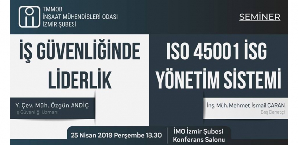 İş Güvenliğinde Liderlik Semineri